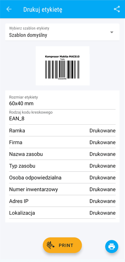 Inventory drukuj