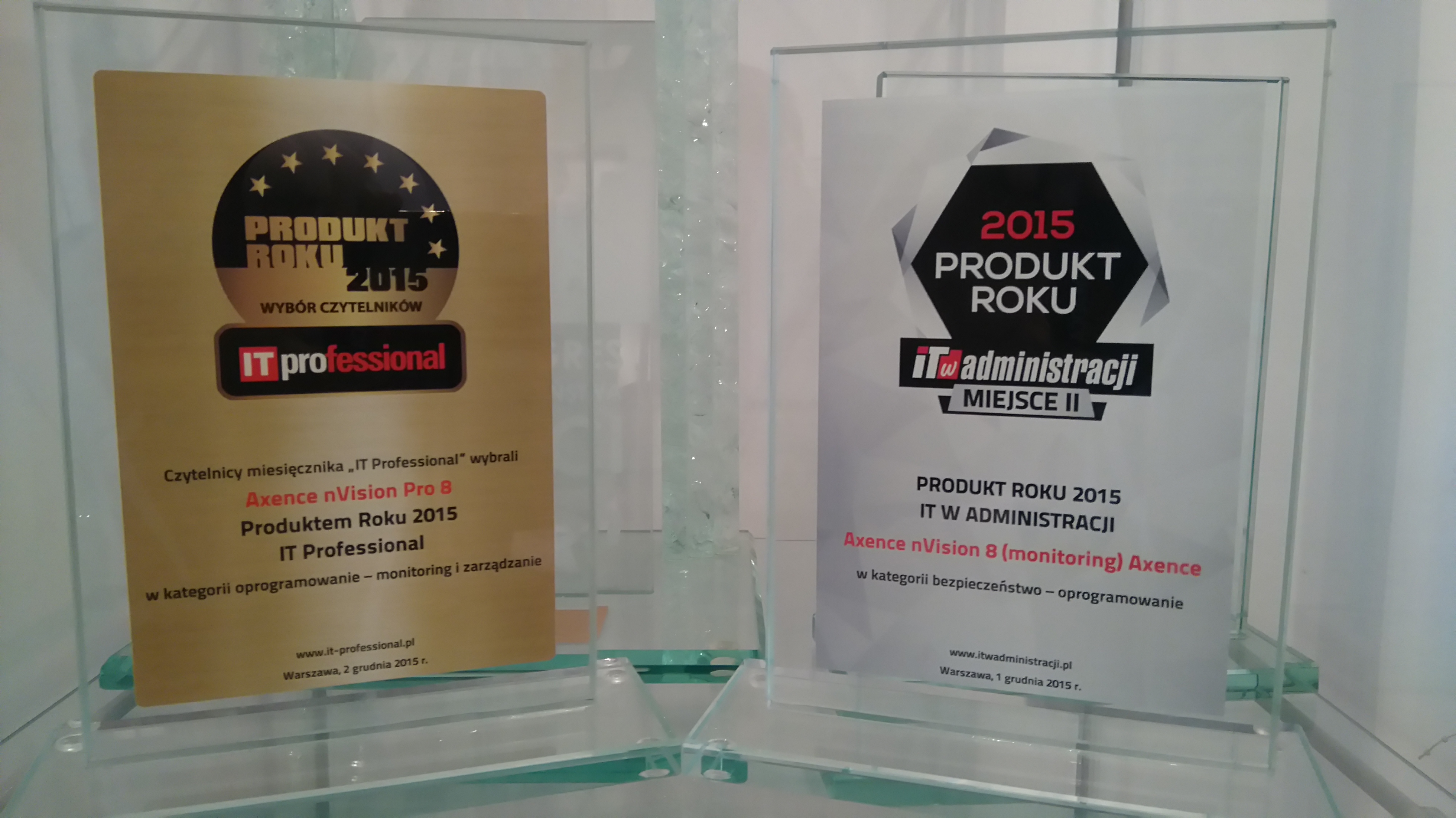 Axence nVision is the Product of the Year in the IT Professional magazine